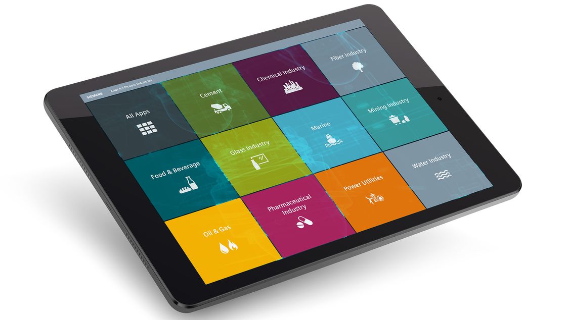 USA | tablet showing a suite of digital apps and services