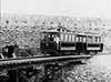 1899 年，北京城外的有轨电车