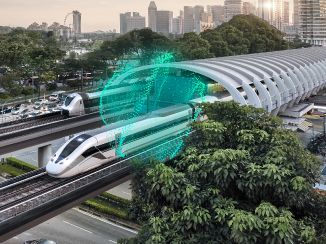 2022 年，为近 30 个城市提供轨道交通系统技术