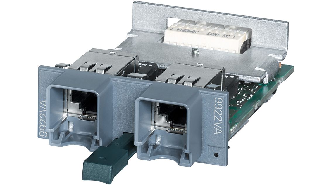 The MM992-2VD 2-port media module