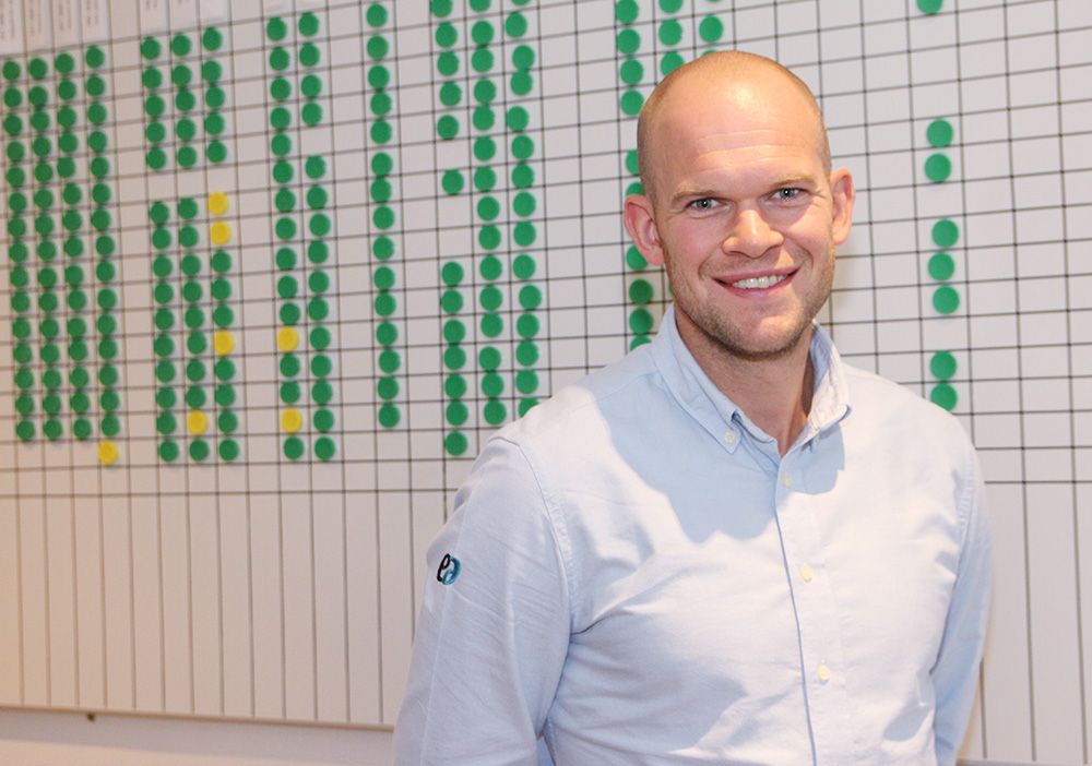 Samuel Lindholm, teknisk mjukvaruchef på Elektroautomatik.