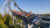 Rollercoaster at the Europa-Park in Rust, Germany