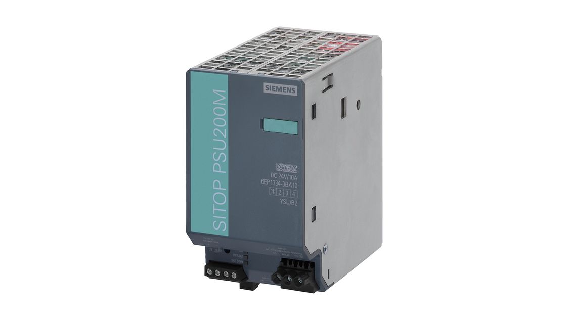 Product image SITOP PSU200M, 1-phase and 2-phase, DC 24 V/10 A