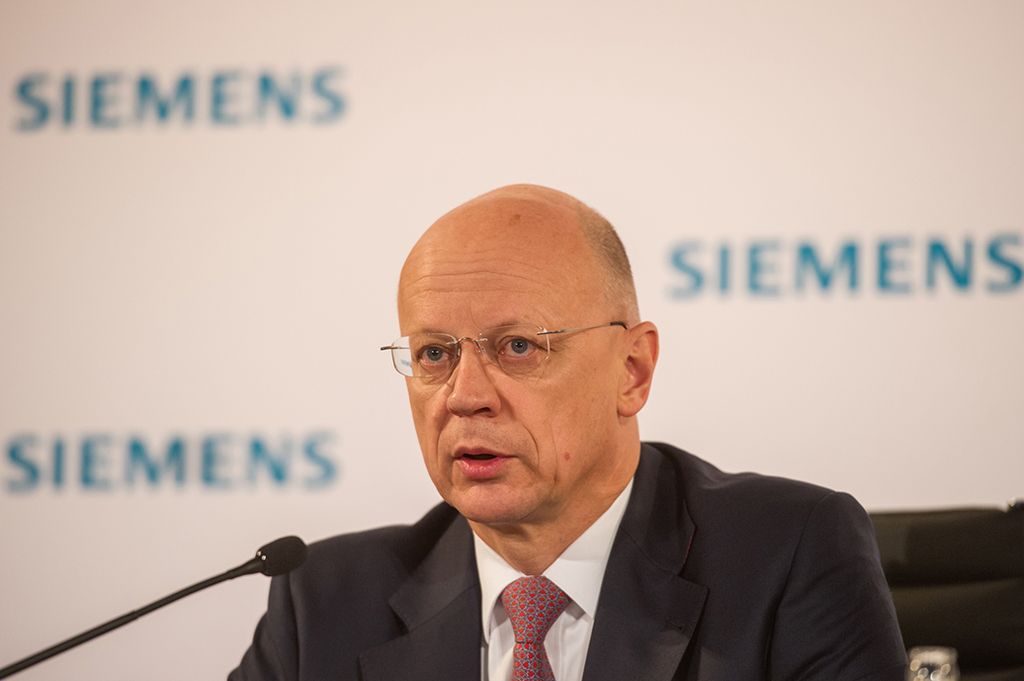 Im Bild: Dr. Ralf P. Thomas, Mitglied des Vorstands der Siemens AG und Leitung Finance and Controlling