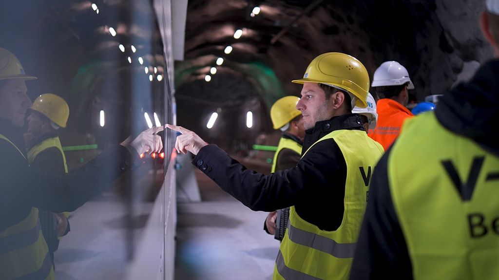Digital twin in Hagerbach Test Gallery - Tunnel Digitalization Center automated with Siemens technology