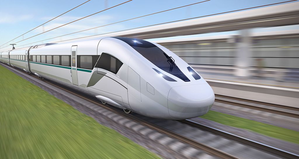 Siemens präsentiert den neuen Hochgeschwindigkeitszug "Velaro Novo"