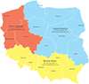 Mapa Polski