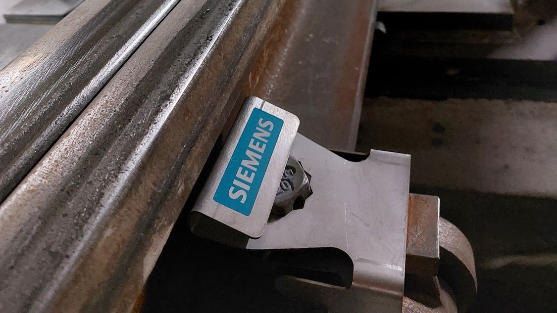 Siemens Equipment an der Schiene