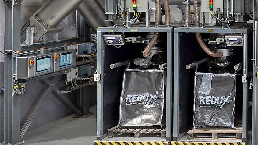 Battery Recycling at Redux Recycling GmbH