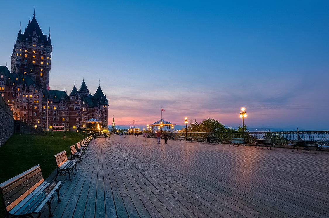 Quebec City Boardwalk