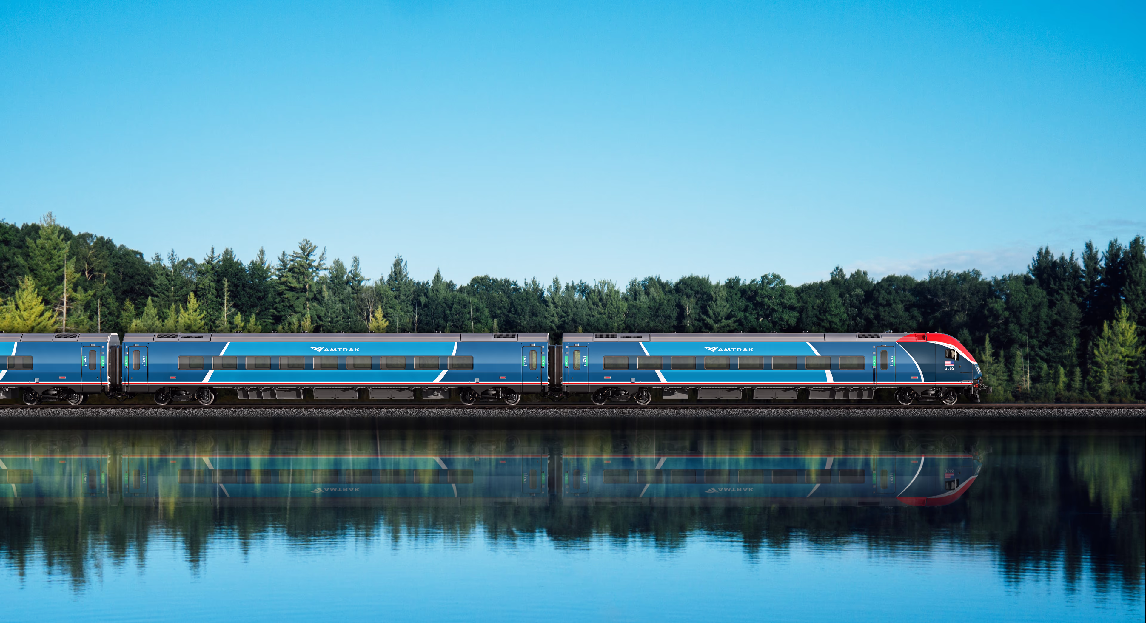 Amtrak Airo Rendering Amtrak Airo Rendering