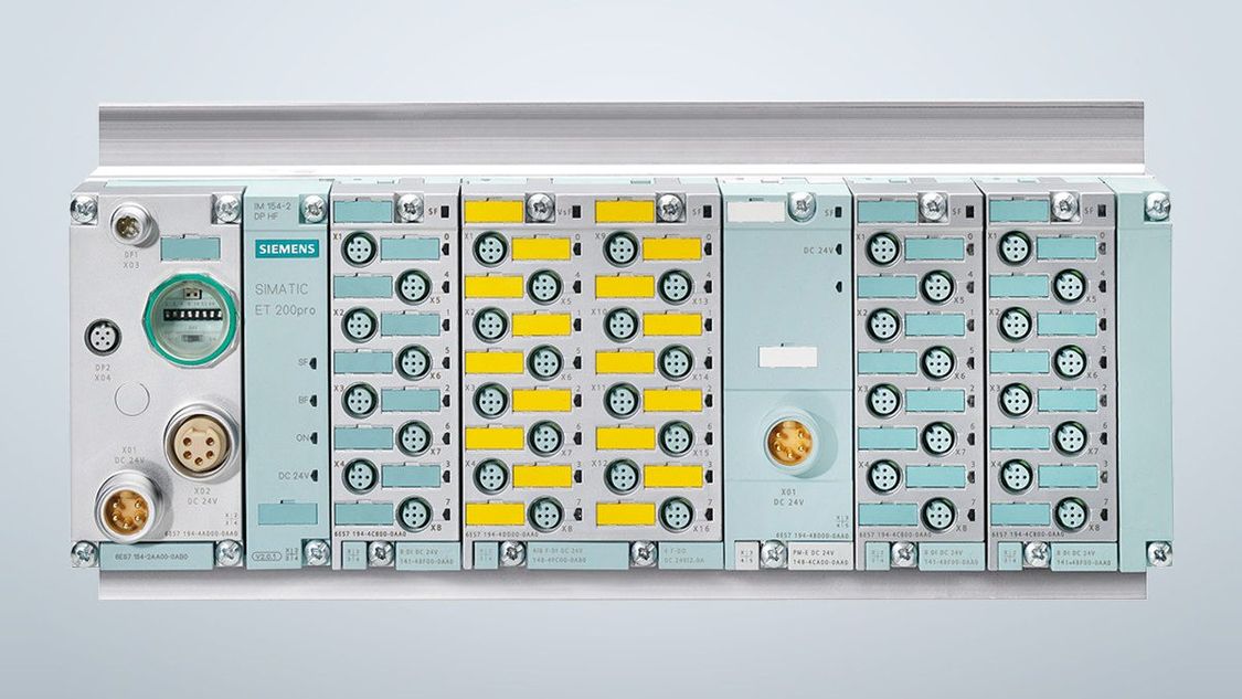 Festo CPV10-V1 LOT OF Siemens Simatic ET 200Pro Full Rack 6ES7 w/ PLC Modules 