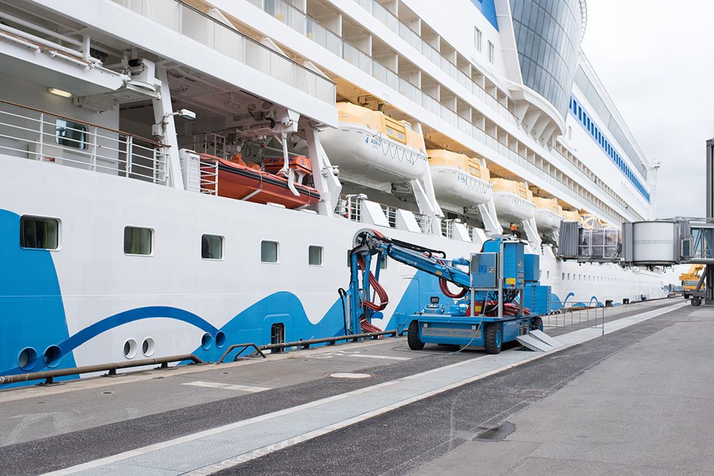 Pressefeature Landstromanlagen Norddeutschland - SIHARBOR -