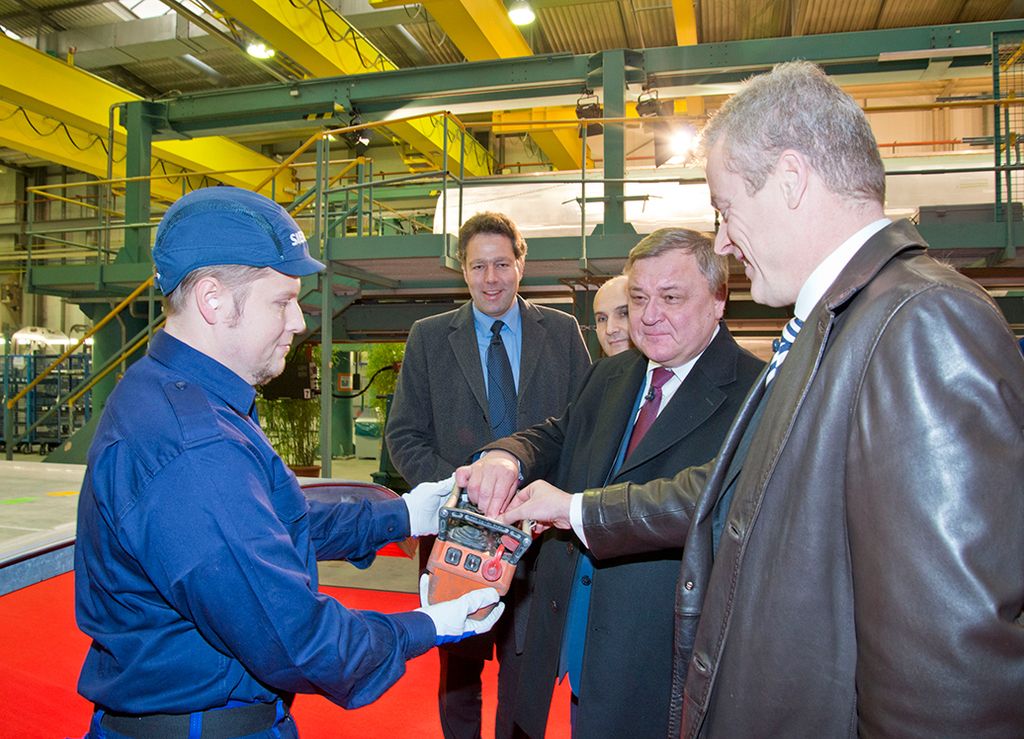 Start of production of eight further high-speed trains for Russia