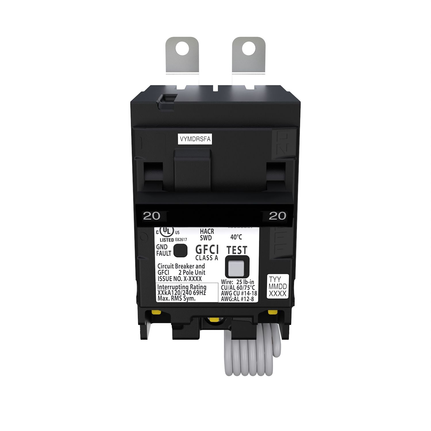 Siemens Ca B220GF BRKR BLFB GFCI 5m Product image for Siemens Ca B220GF BRKR BLFB GFCI 5m